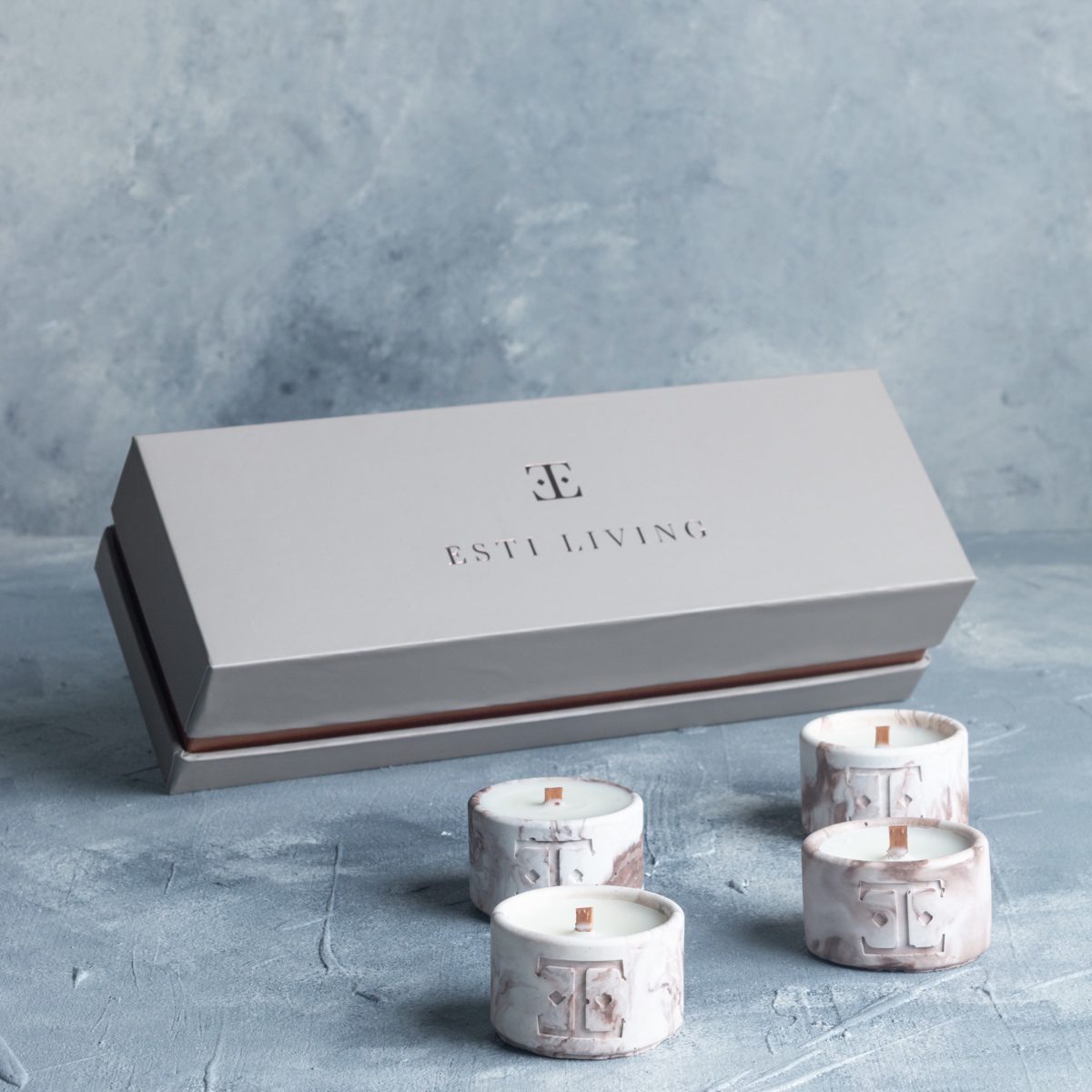 Copper Charm Mini 4'Lü Mum Seti