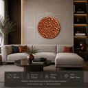 Copper Wallart Epoksi Tablo