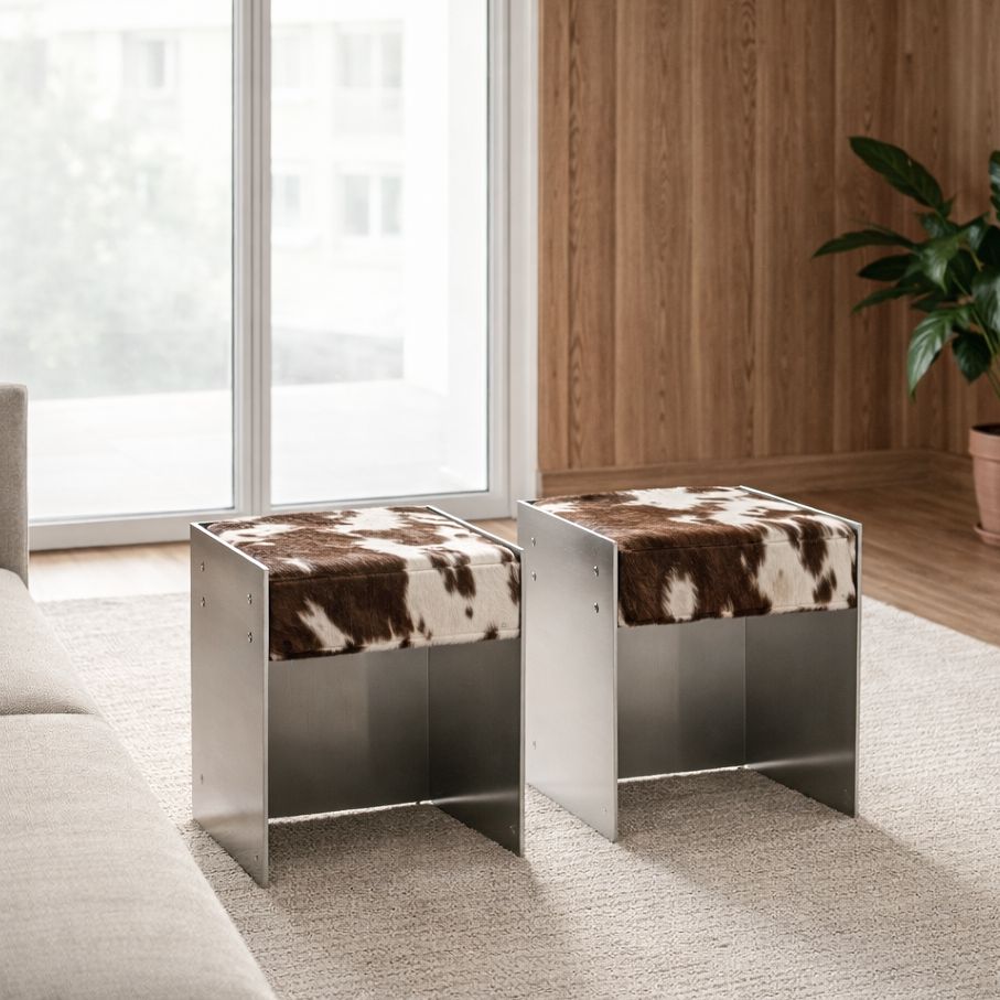 Copy of Scobel Paslanmaz Çelik Puf / Tabure-Puf-Atolye Do-NowShopFun