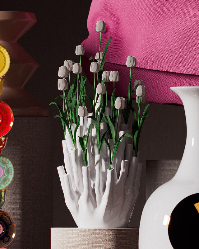 Coral 50 Tulips Vazo