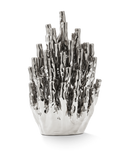 Coral 50-Tulips Silver Porselen Vazo