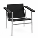 Corbu Style Deri Tasarım Berjer
