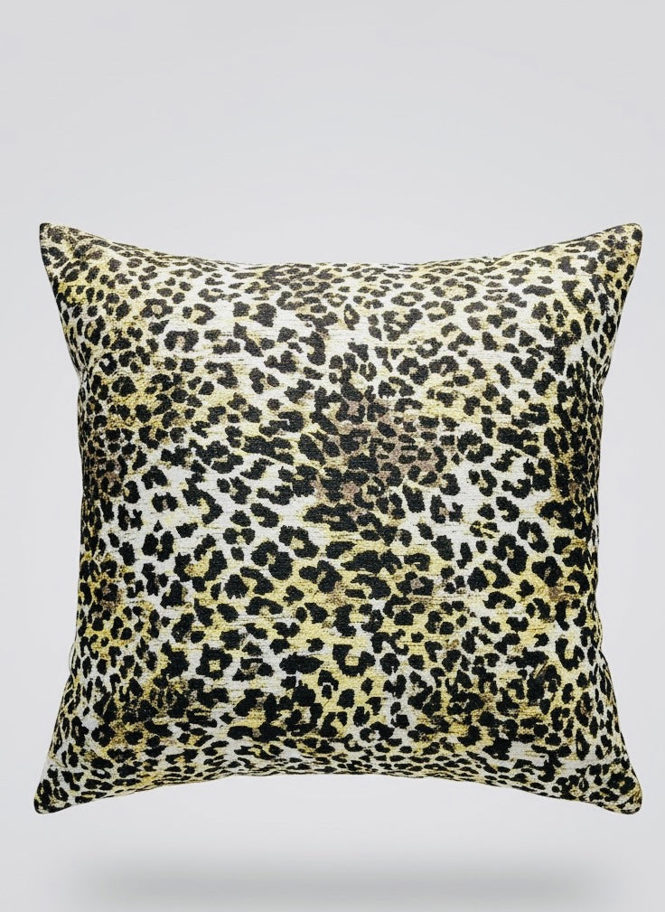 Core Pamuk Taş Baskı Kırlent Kılıfı