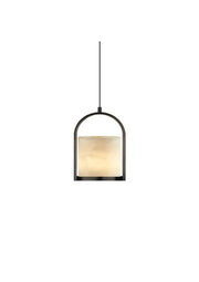 Cortland Mermer Sarkıt Tekli Avize-Avize-Ronisu Aydınlatma-20 cm x 30 cm-NowShopFun