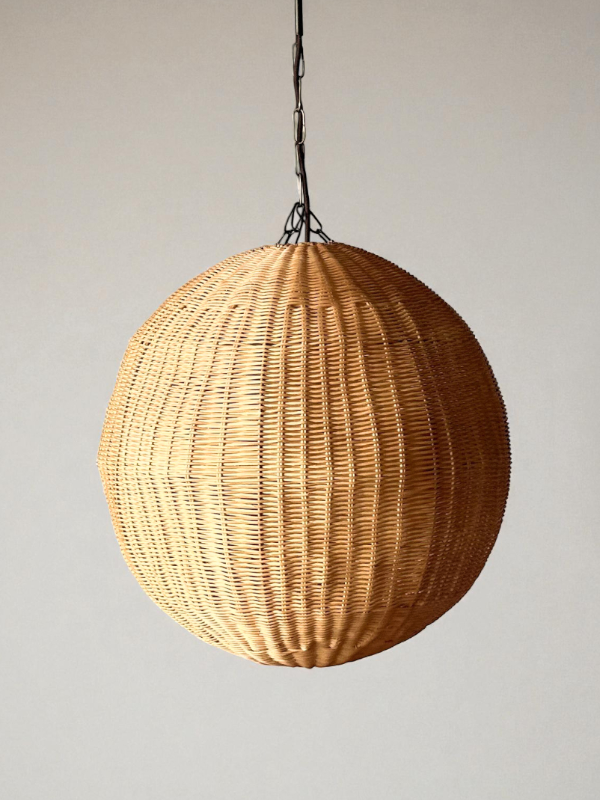 Cosmos Doğal Rattan Sarkıt Avize