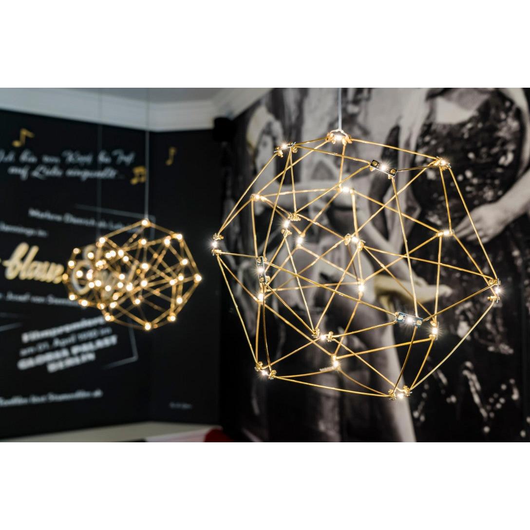 Cosmos Globe 20l Sarkit Gold Ø40x200 Cm 20x0.6w Led 2800k