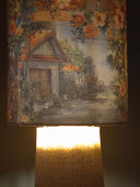Cottage Bloom Taş Ev Abajur-Abajur-Lamba Mamba-NowShopFun