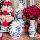 Country Estate Kapaklı Dekoratif Kavanoz Delft Mavisi-Juliska Vazo & Sunum-Juliska-NowShopFun