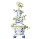 Country Estate Tulipiere Kule Vazo 3 Parça Set Delft Mavisi-Juliska Vazo & Sunum-Juliska-NowShopFun