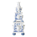 Country Estate Tulipiere Kule Vazo 3 Parça Set Delft Mavisi-Juliska Vazo & Sunum-Juliska-NowShopFun