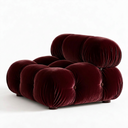 Cova Bordo Kadife Berjer-Berjer-Luméra Studio-NowShopFun