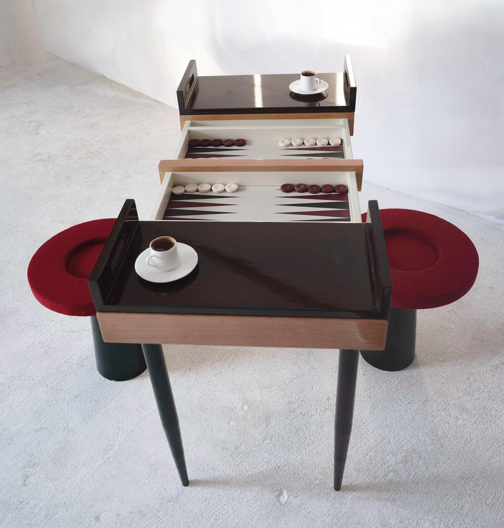 Öte Masa Meşe & Ceviz