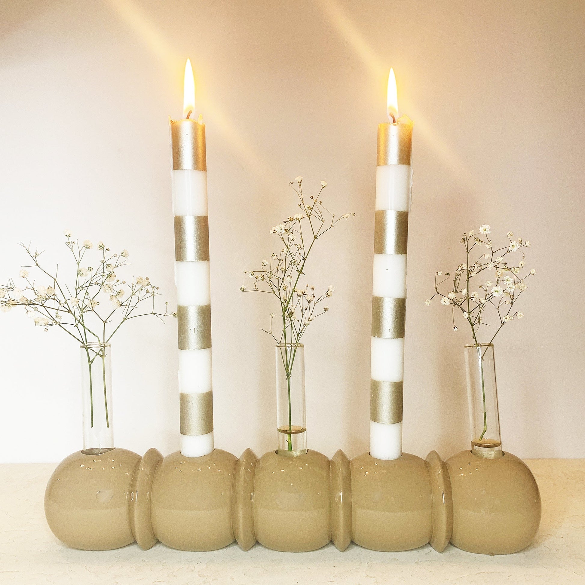 CRESCENDO CENTER PIECE - Dark red