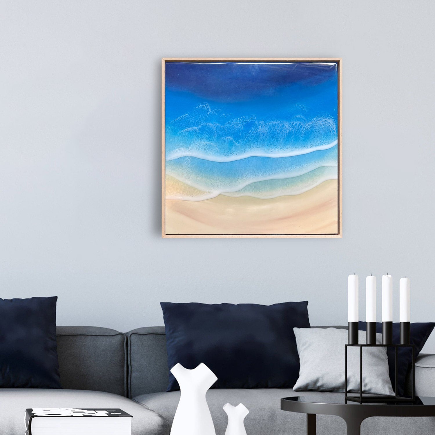 Crest - Epoksi Deniz Tablo