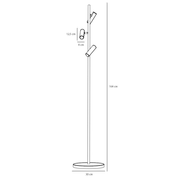 Crest Lambader-Lambader-Metanoya Lighting-Beyaz-NowShopFun