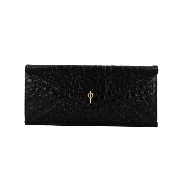 Croco Night Bag Clutch-Clutch-Otrera-Gümüş-NowShopFun