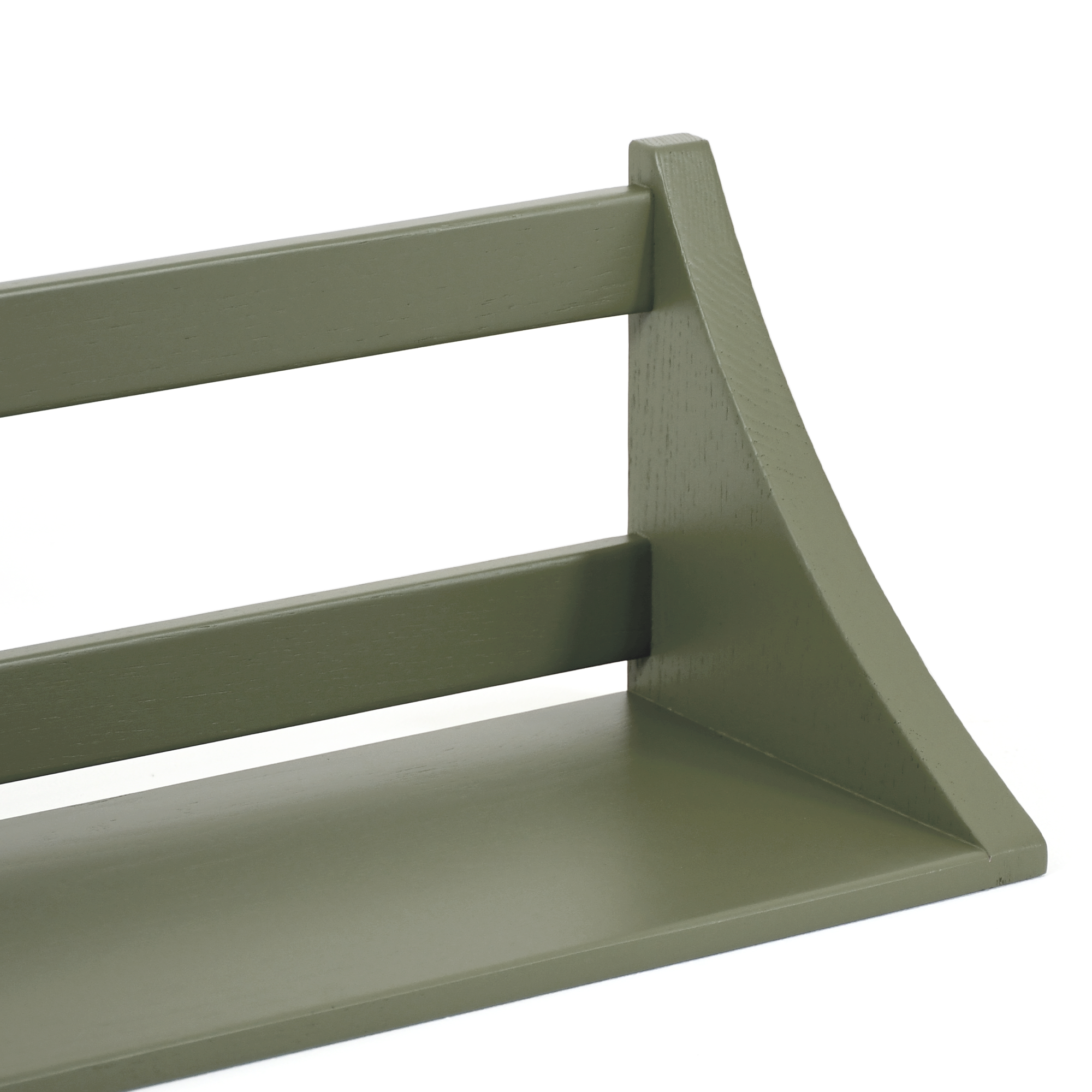 Curve Raf - 45 cm | Çimento Gri - So-Mass