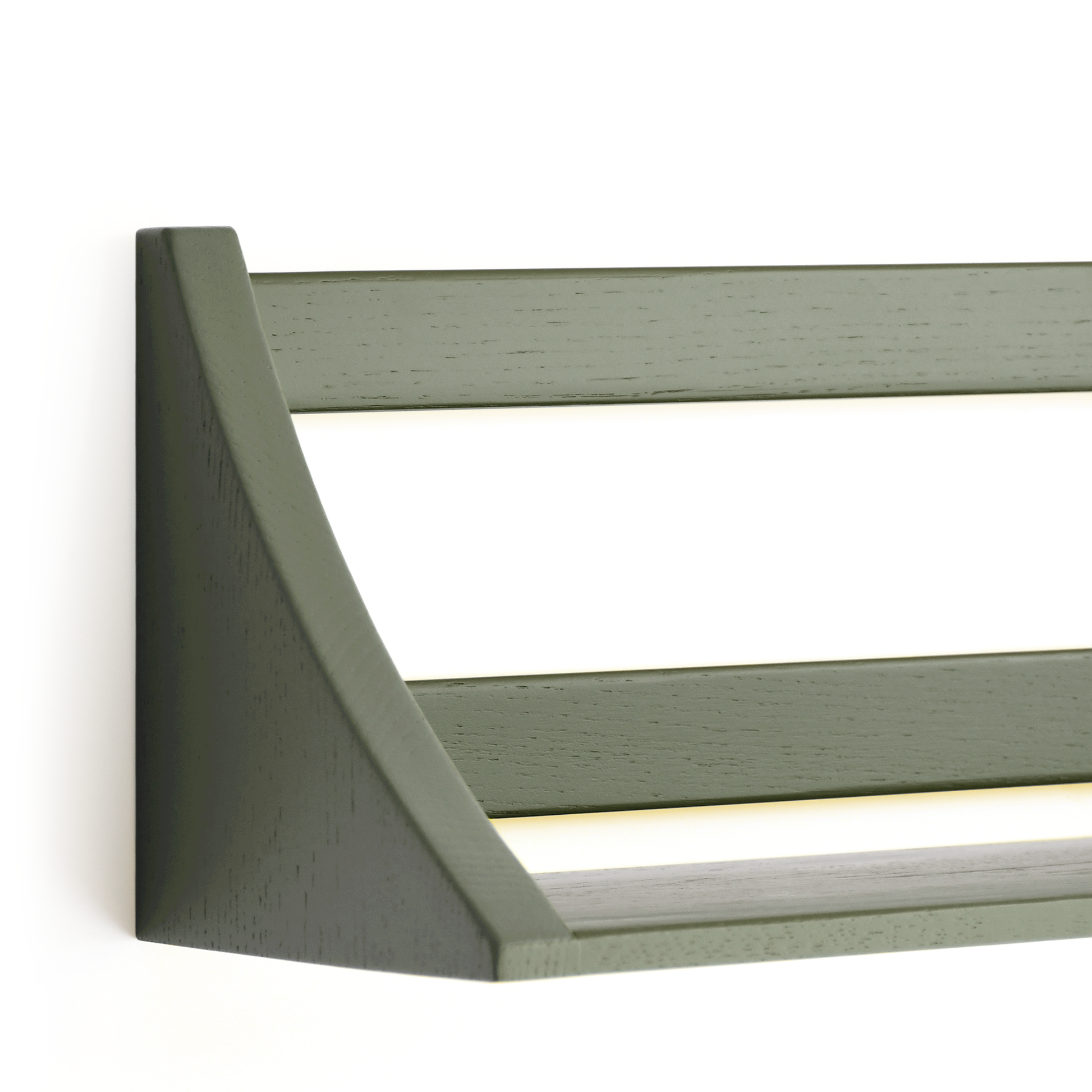 Curve Raf - 45 cm | Çimento Gri - So-Mass