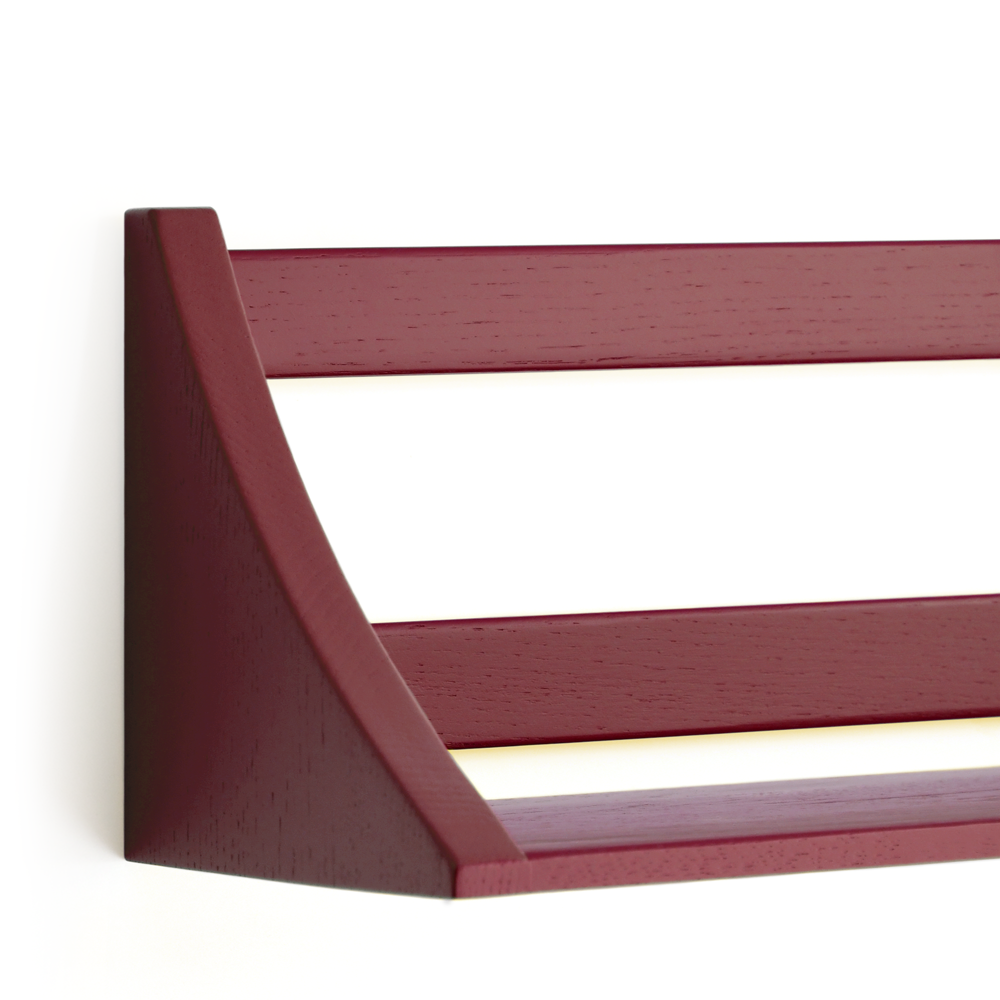 Curve Raf - 45 cm | Orta Pembe/Kırmızı - So-Mass