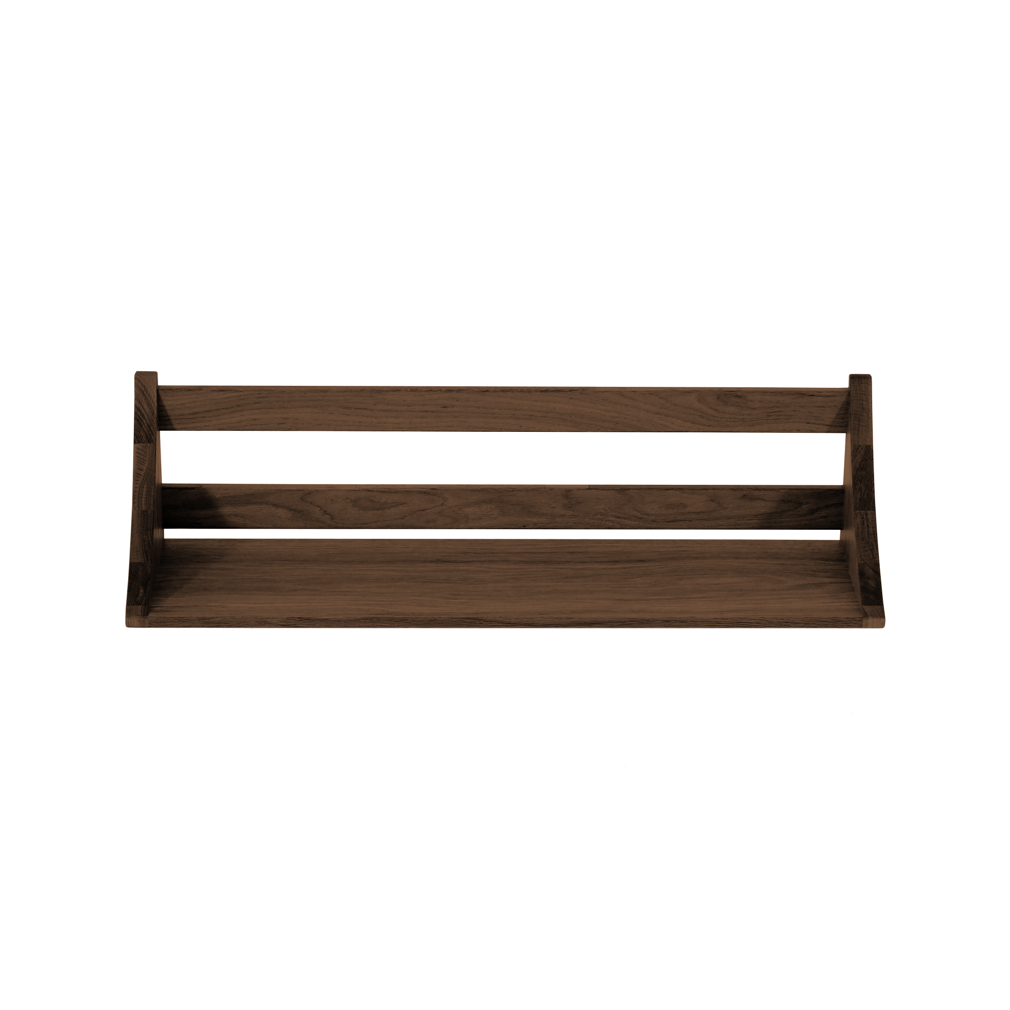 Curve Raf - 75 Cm | Koyu Meşe