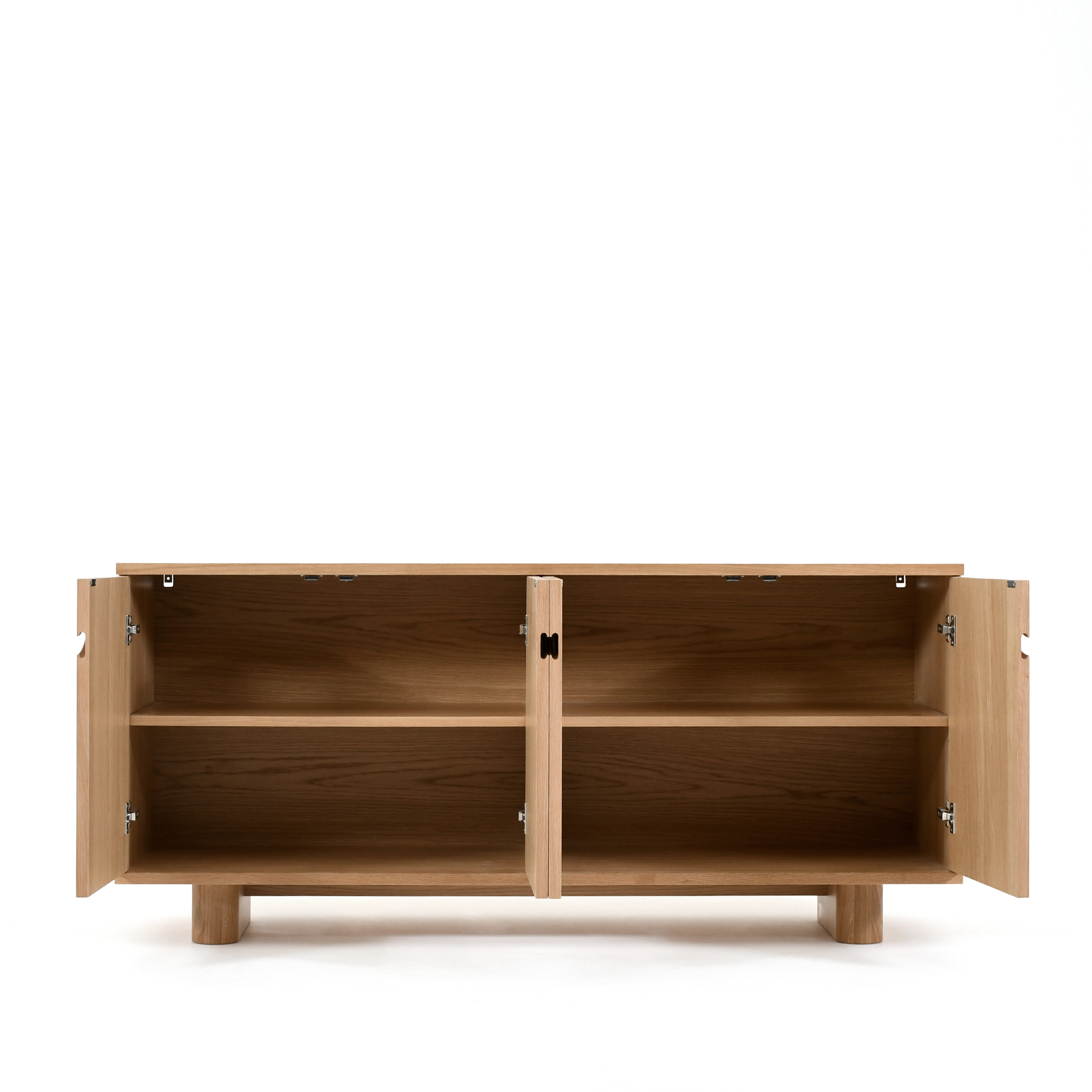 Cut Out Konsol Natürel Meşe