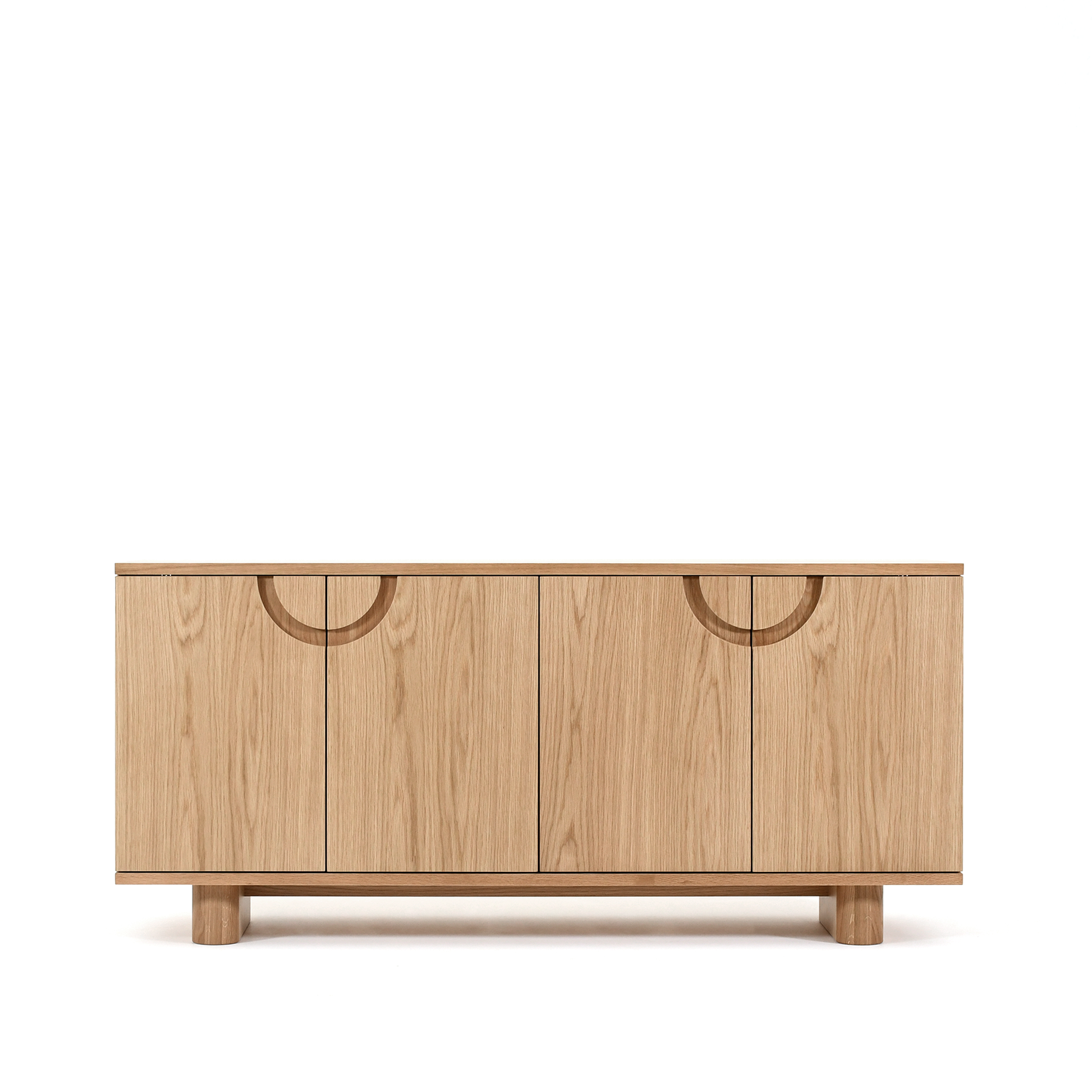 Cut Out Konsol Natürel Meşe