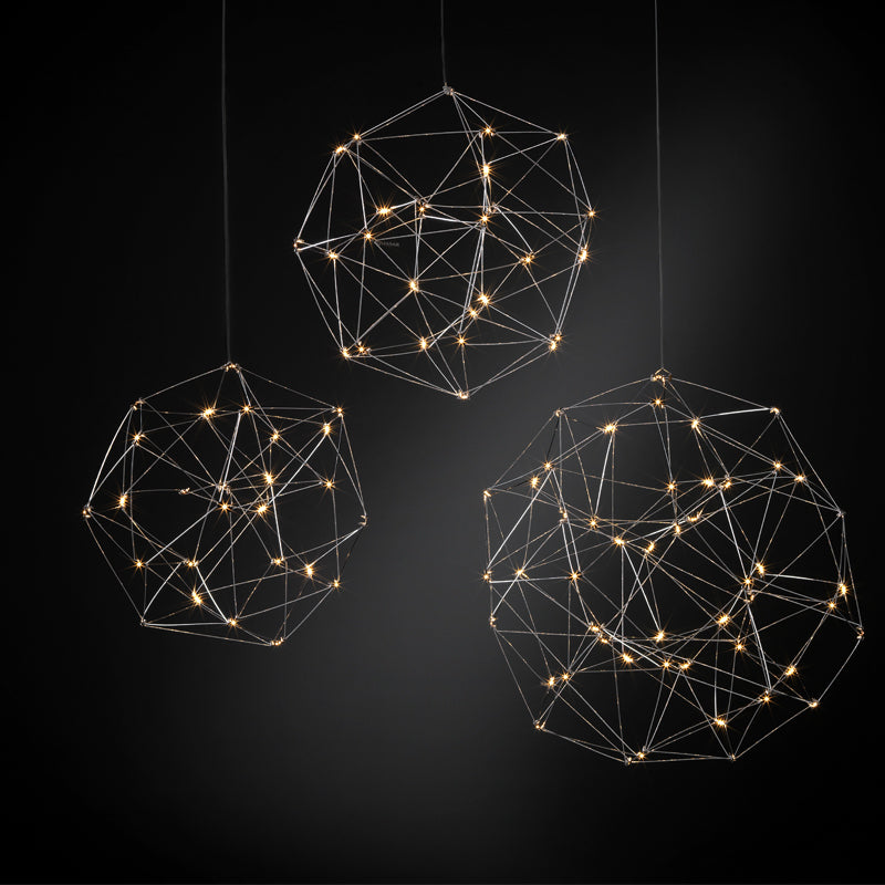 Cosmos Globe Nikel Sarkıt Avize