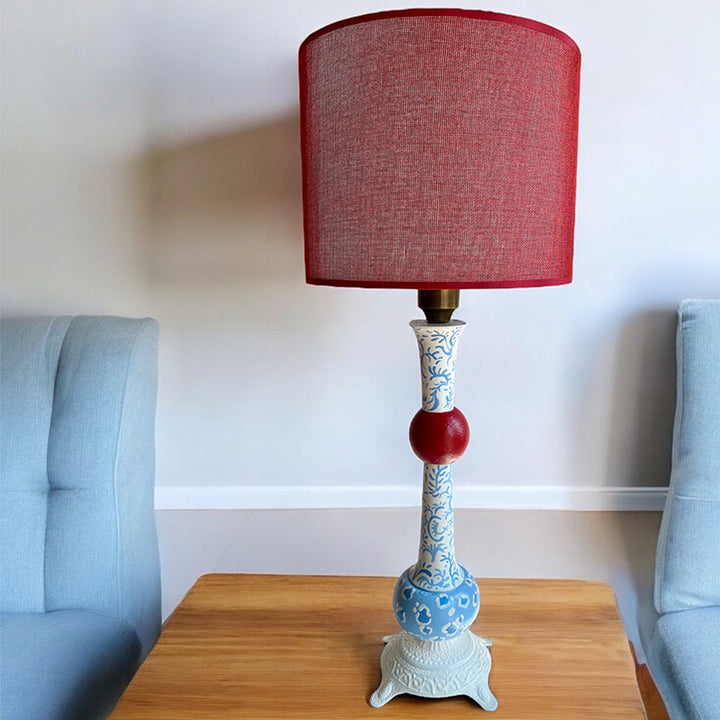 Red Ball Blanc Abajur