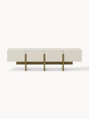 Dado Ahşap TV Ünitesi Modern Geometrik Tasarım 180 cm