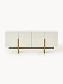 Dado Modern Ahşap Dressoir 180cm Bej ve Zeytin Yeşili