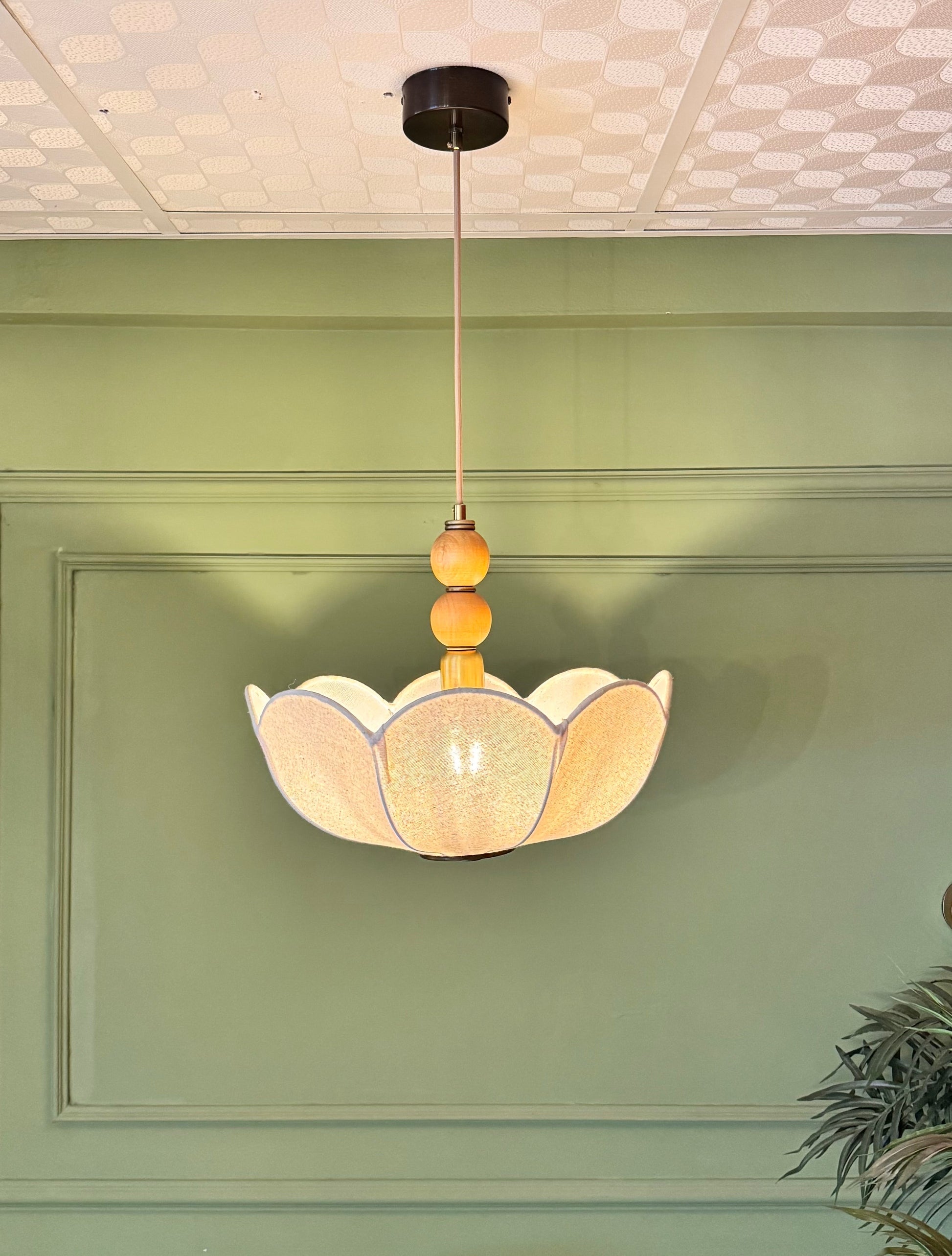 Daisy Jane Fransız Tarzı Keten Avize