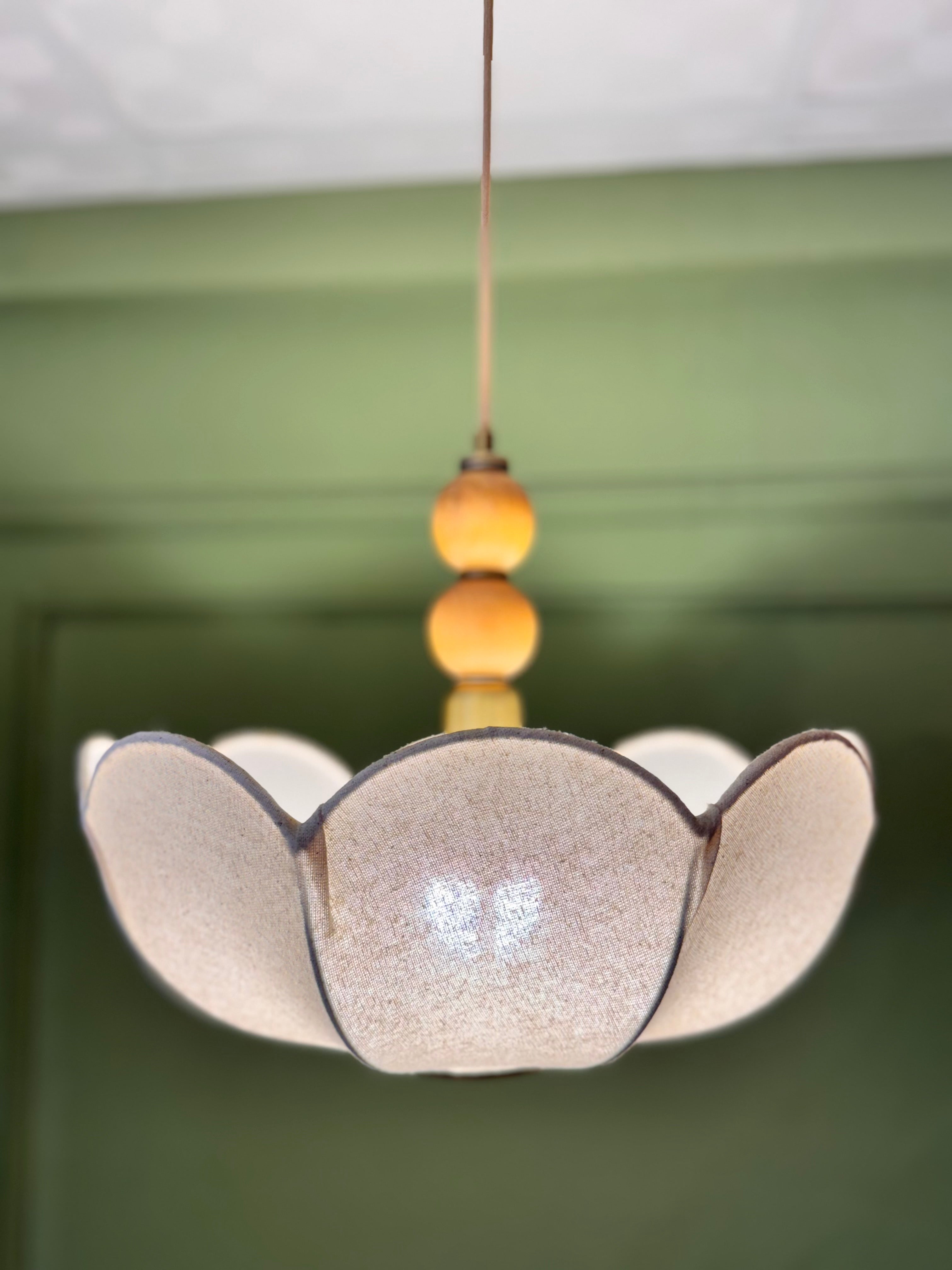 Daisy Jane Fransız Tarzı Keten Avize