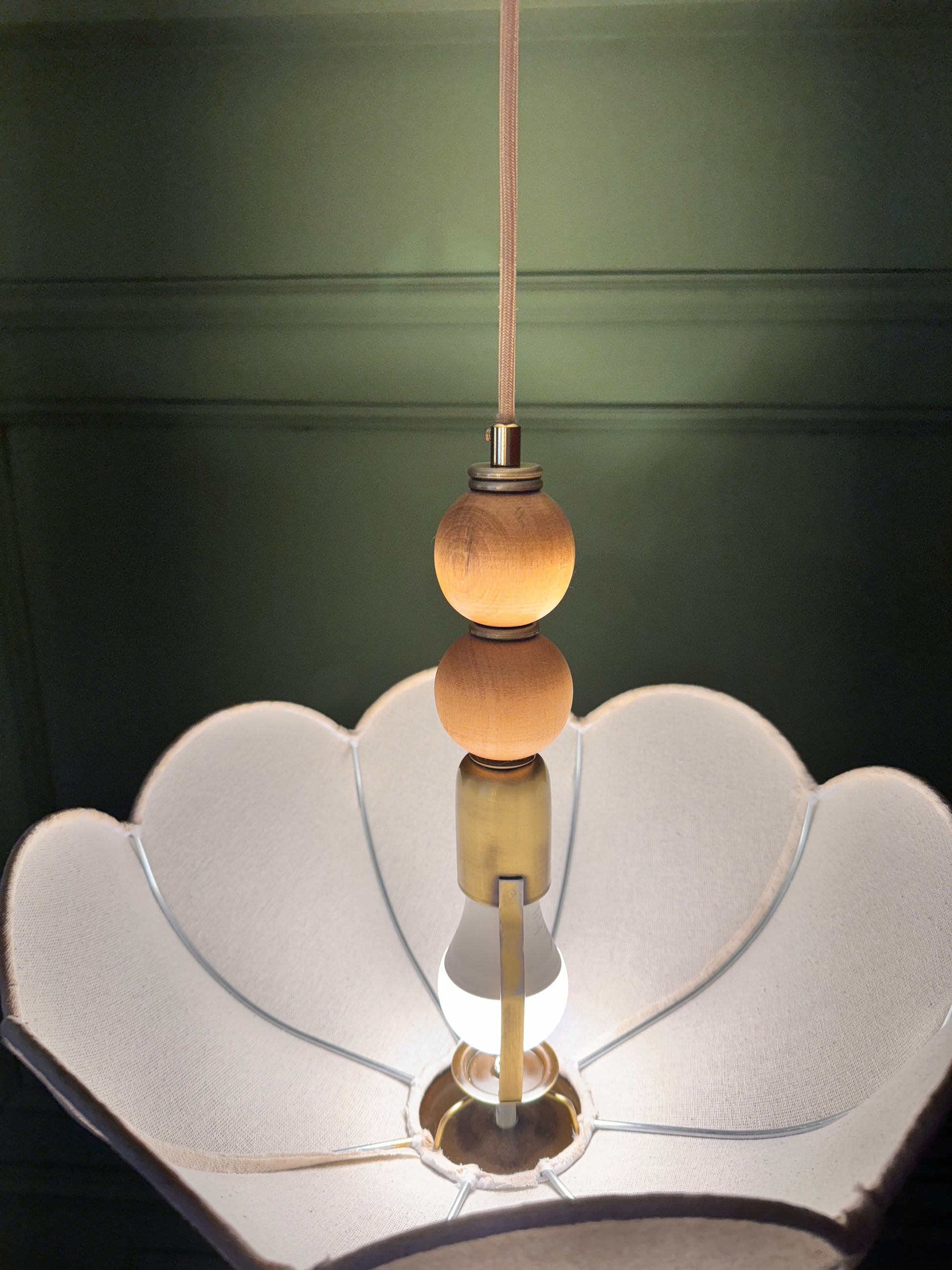 Daisy Jane Fransız Tarzı Keten Avize