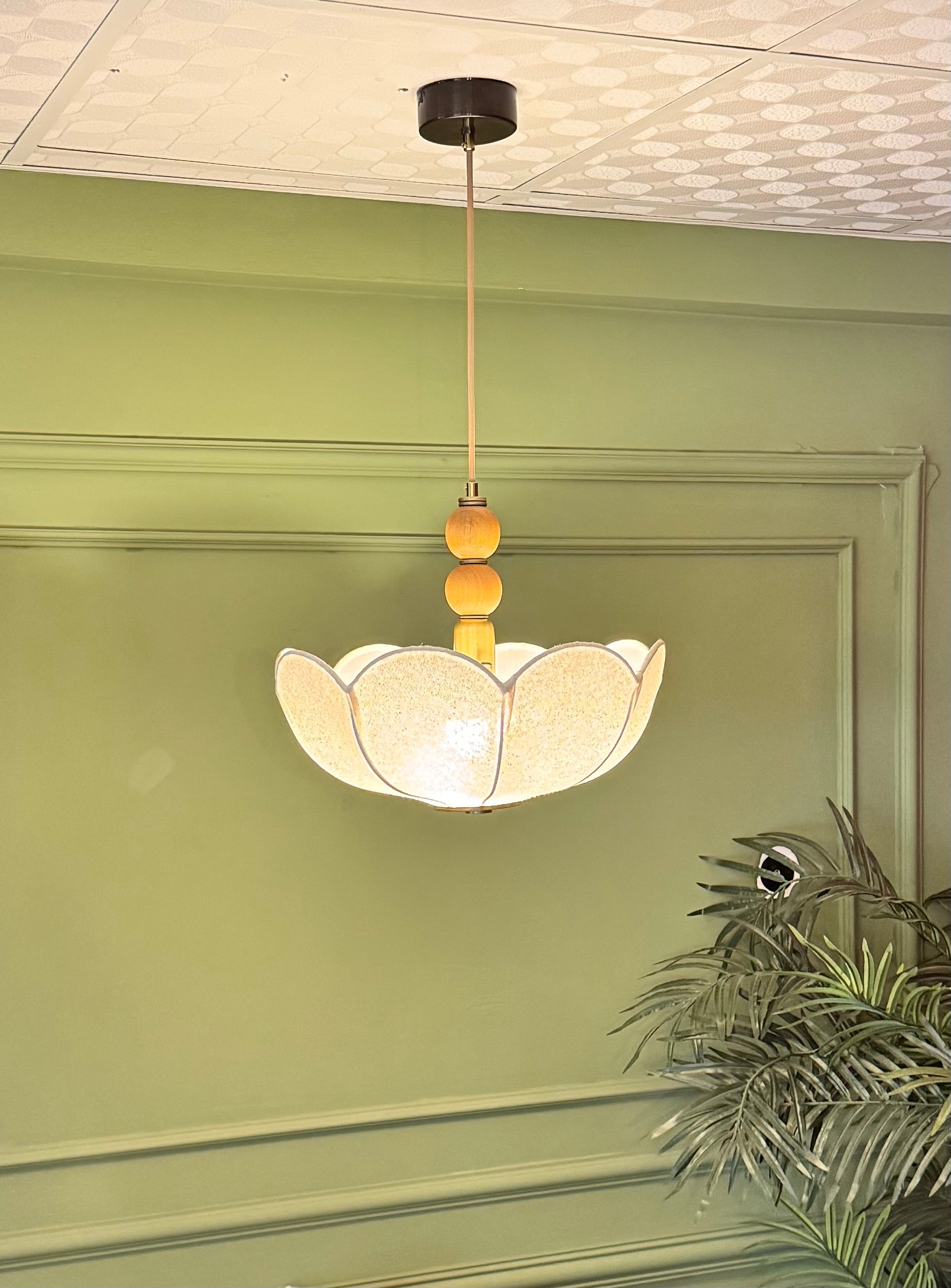 Daisy Jane Fransız Tarzı Keten Avize