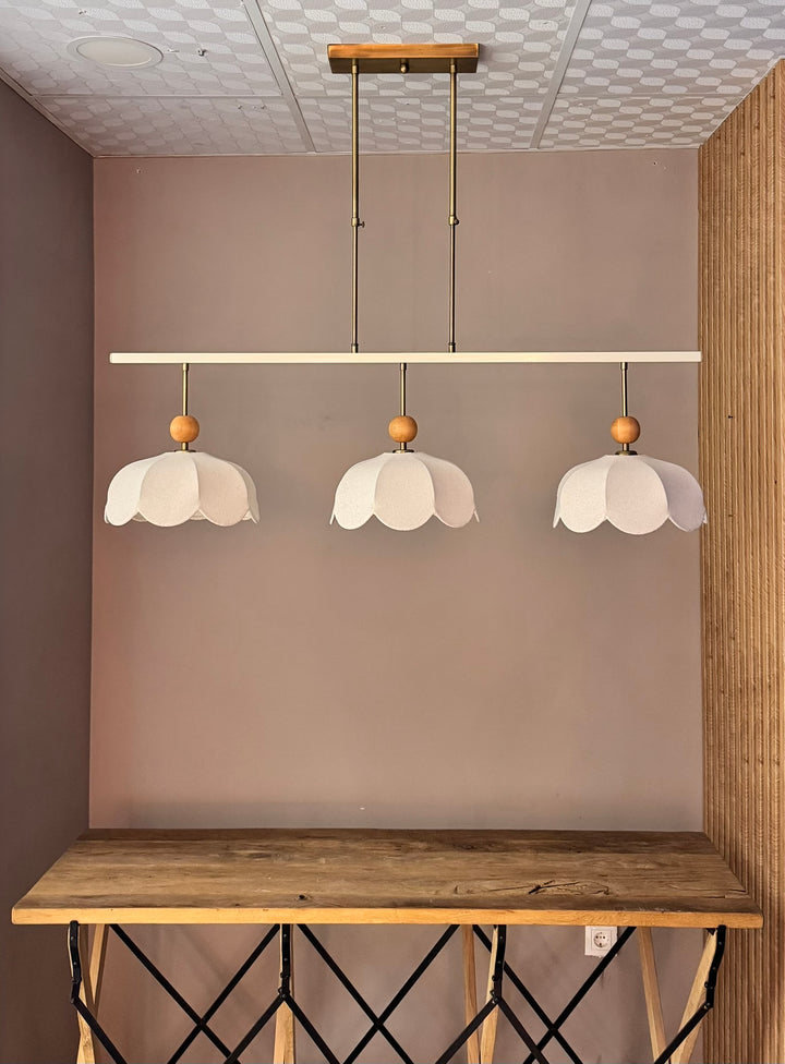Daisy Three Fransız Tarzı Bar Üstü Avize-Tavan Aydınlatması-Motto Home Design-NowShopFun