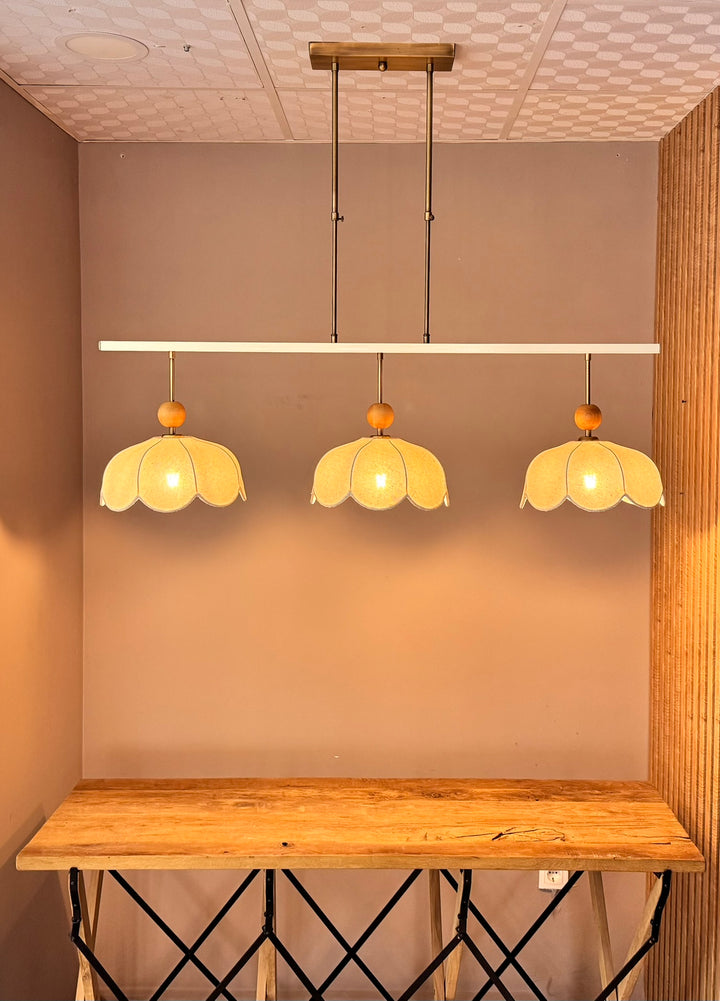 Daisy Three Fransız Tarzı Bar Üstü Avize-Tavan Aydınlatması-Motto Home Design-NowShopFun