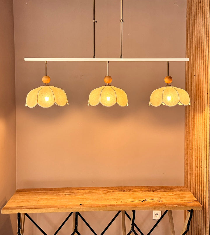 Daisy Three Fransız Tarzı Bar Üstü Avize-Tavan Aydınlatması-Motto Home Design-NowShopFun
