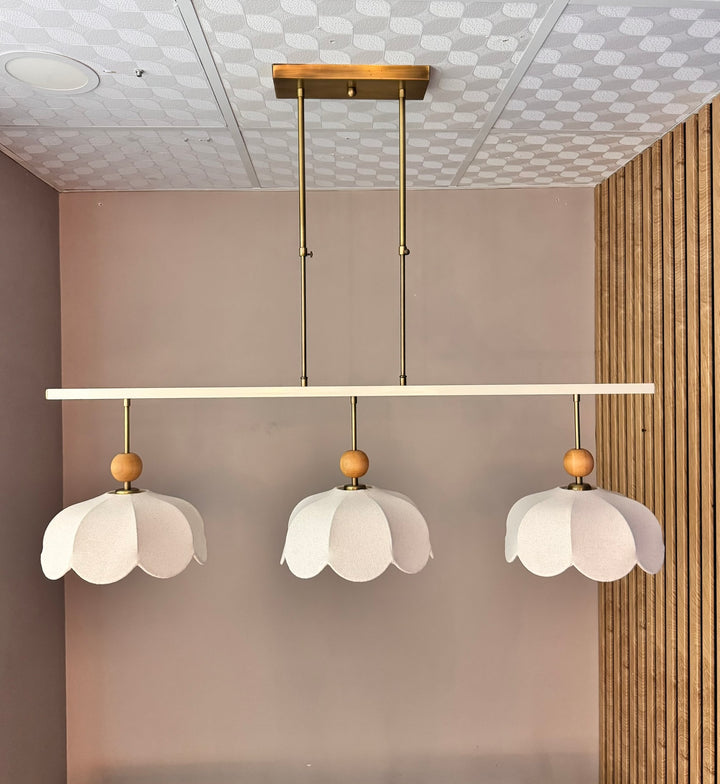 Daisy Three Fransız Tarzı Bar Üstü Avize-Tavan Aydınlatması-Motto Home Design-NowShopFun