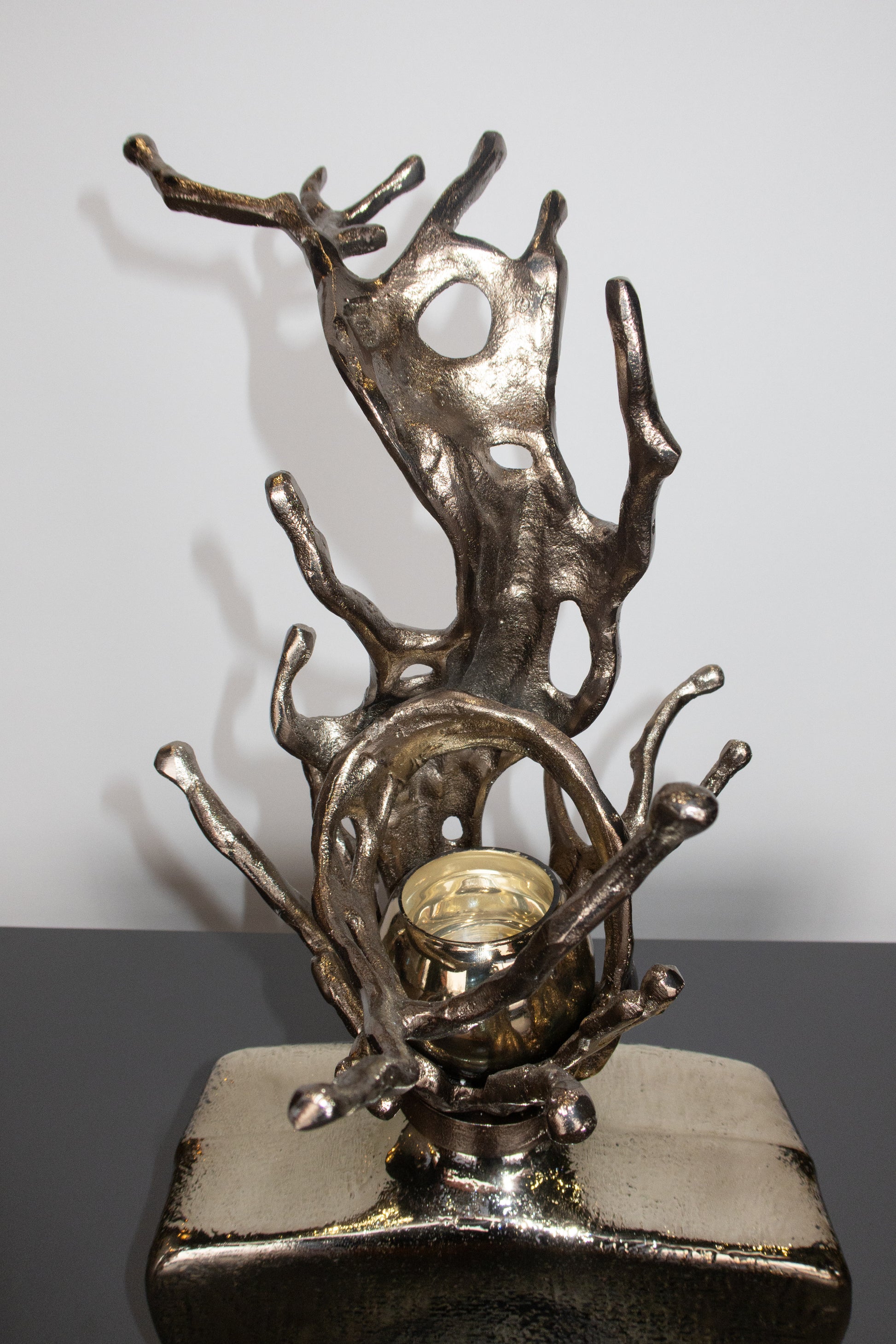 Dalga Mumluk Dekoratif Obje