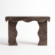 Dalgalı Kenar Tasarımlı Mermer Dresuar-Dresuar-Adomar Marble-Narcis-NowShopFun
