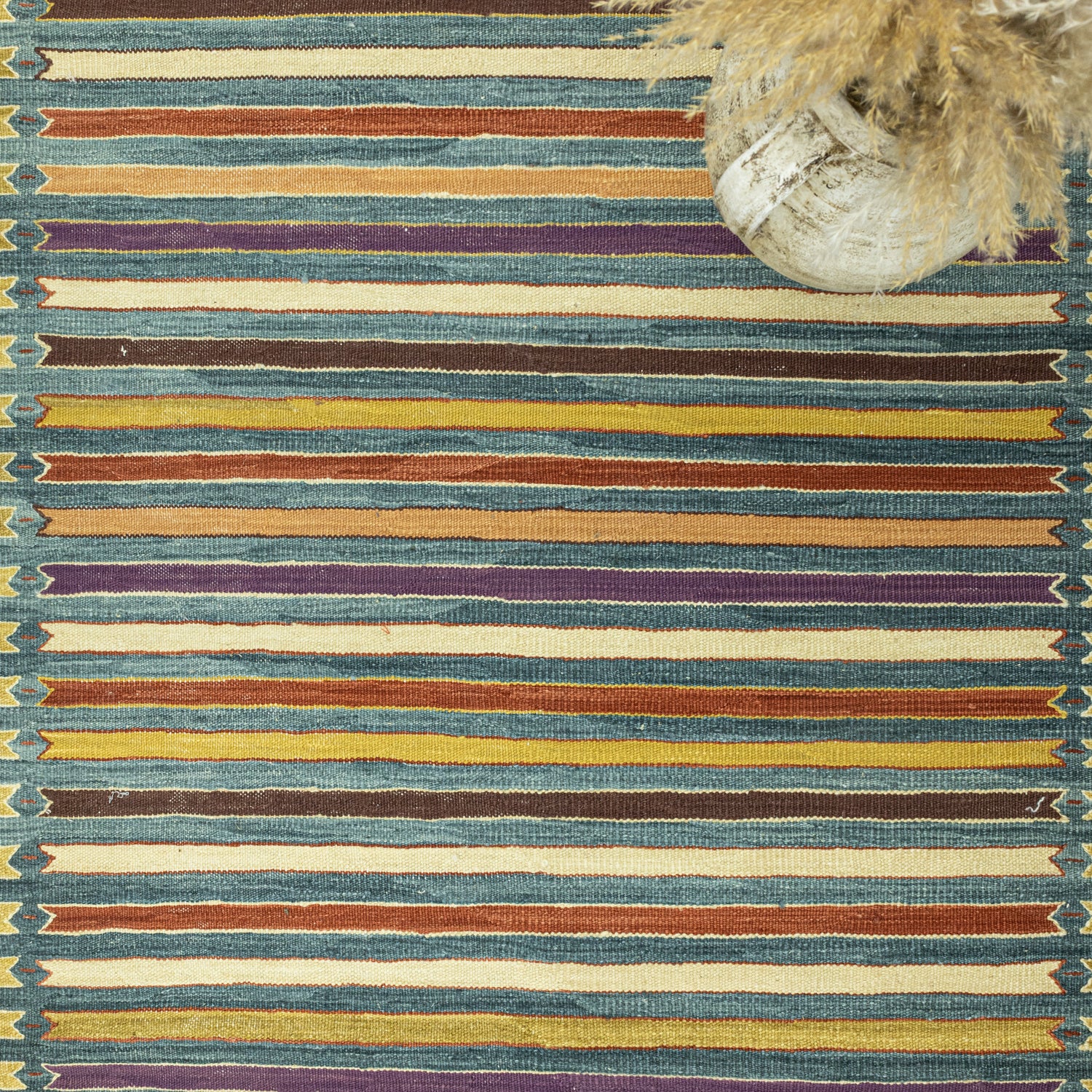 Dali El Dokuma Renkli Kilim 113x172 Cm