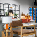 Dali El Yapımı Seramik Abajur-Abajur-Pinot Interior-NowShopFun