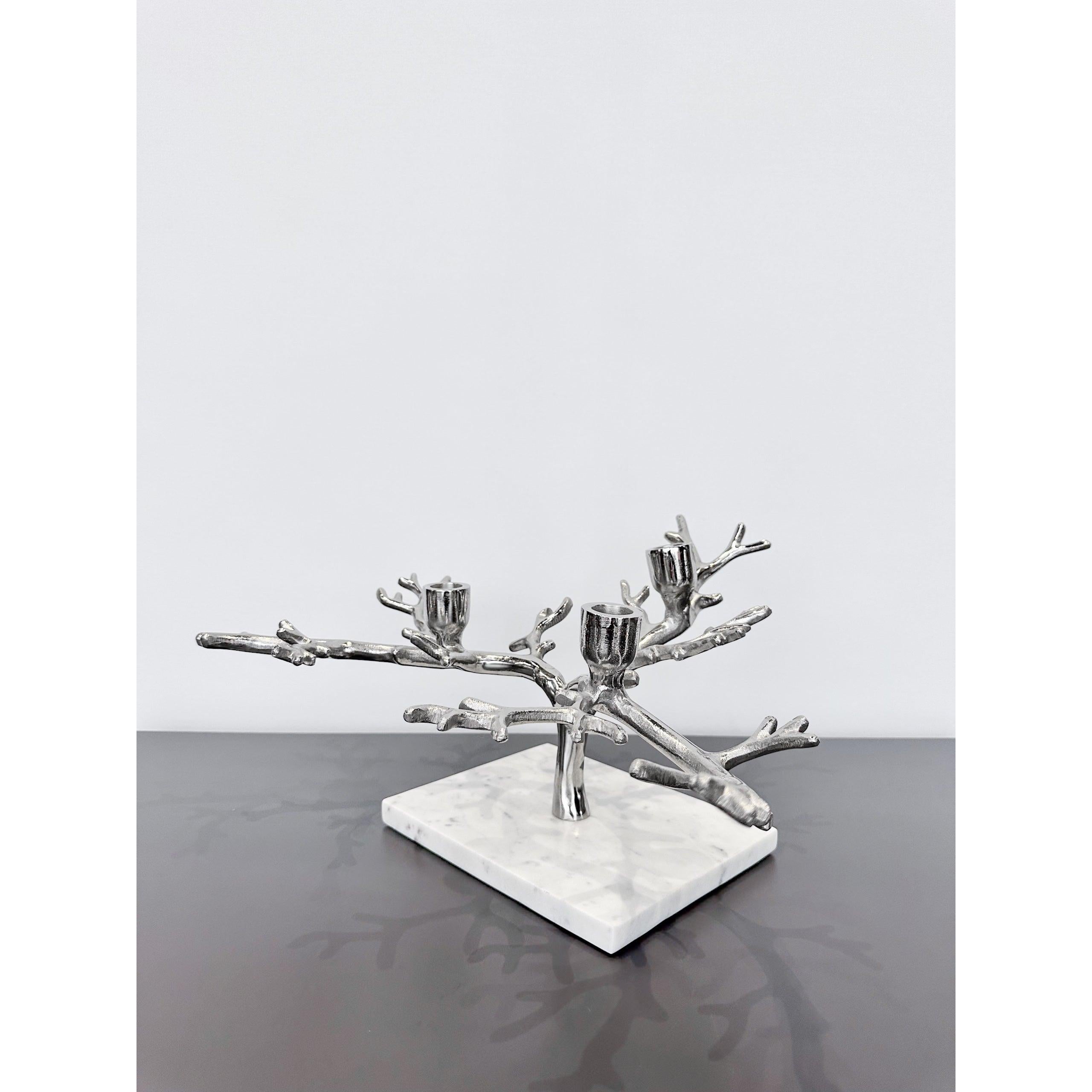 Dallı Dekoratif Mumluk