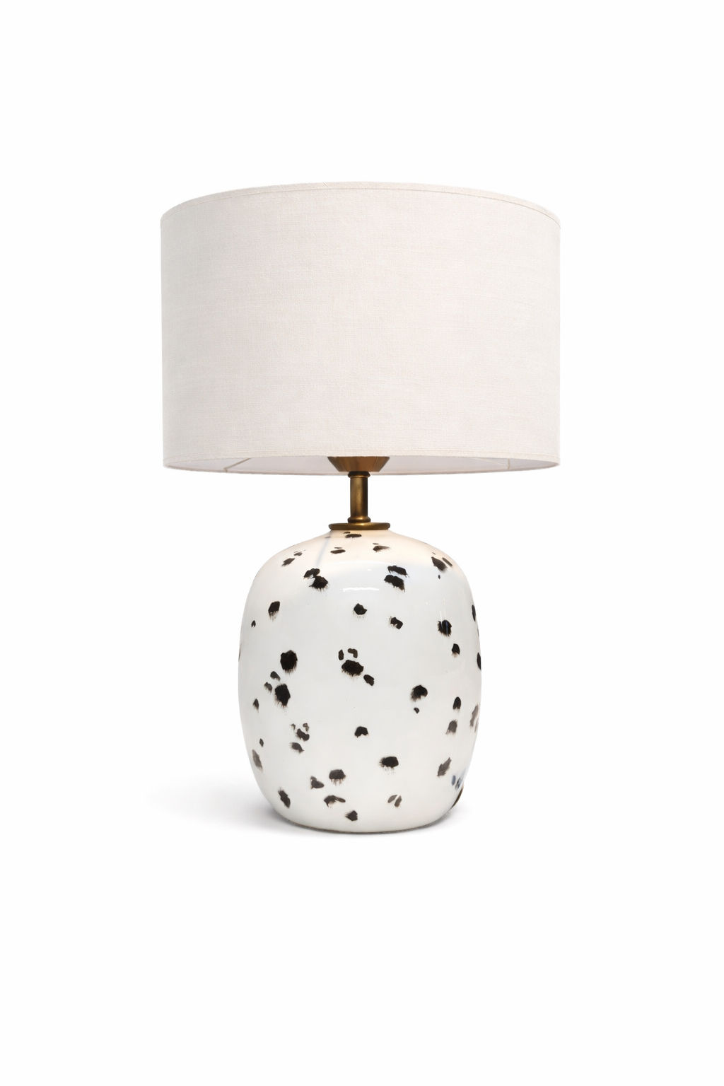 Dalmatian Noir Abajur
