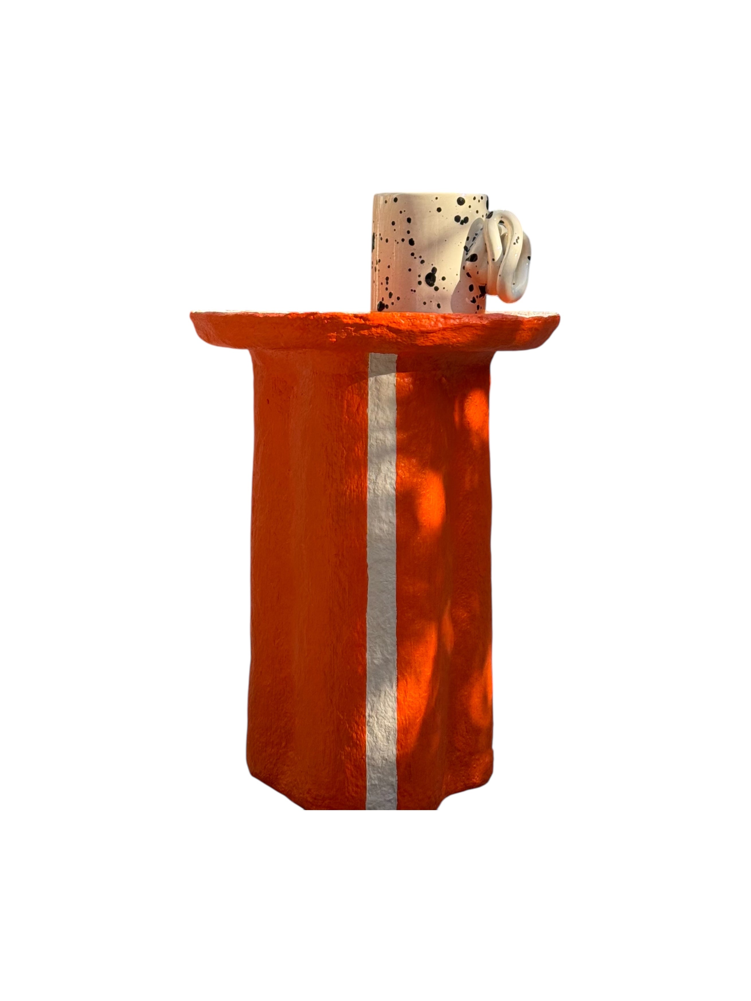 Daltonlar Orange Yan Sehpa