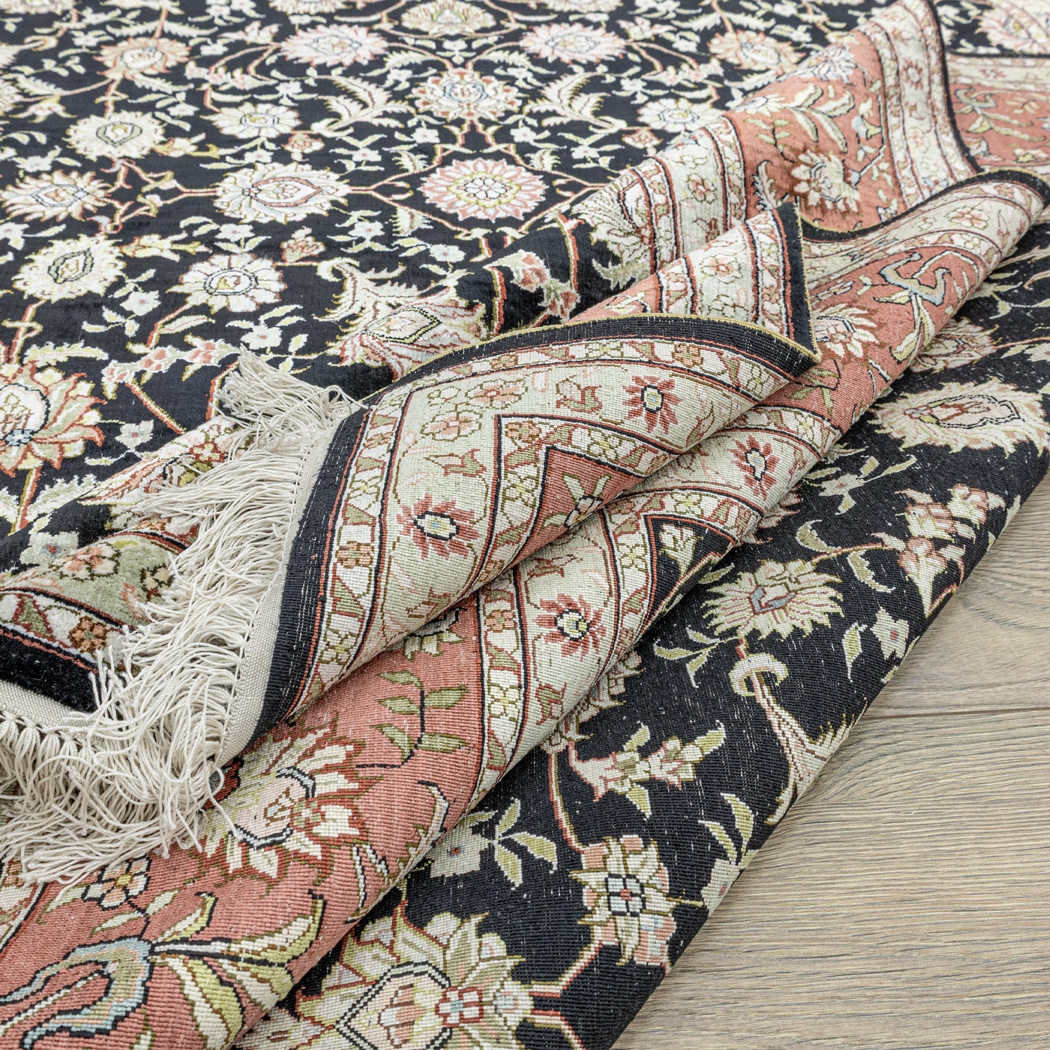 Dalya Çiçek Desenli El Dokuma Halı 182x274 cm