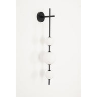 Damla Led Duvar Aydınlatması-Aplik-Avize Ustası-Siyah-NowShopFun