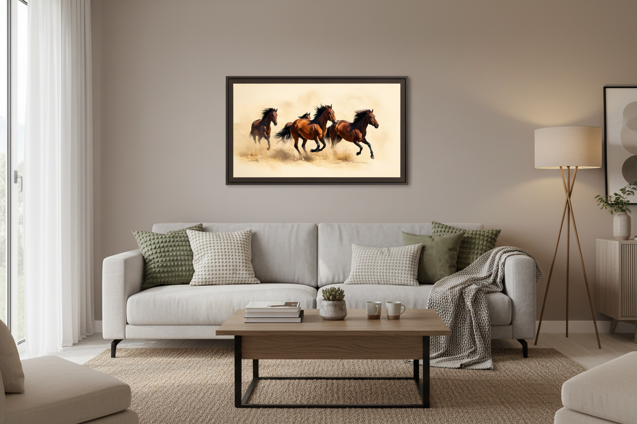 Dart Frame Üçlü At Tablo