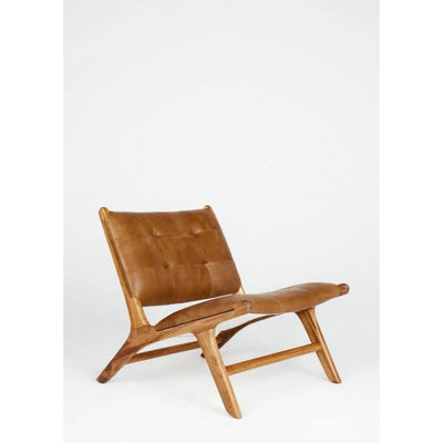Davina Real Leather Armchair