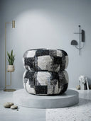 Atelier Noir Dokuma Puf/Yan Sehpa
